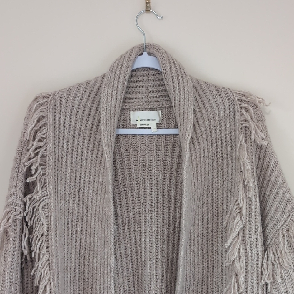 ANTHROPOLOGIE Fringe Sweater
